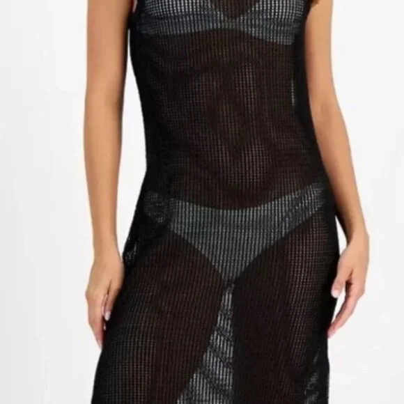 Miken Juniors' Low-Back Midi Dress Swim Cover-Up NWOT Sz XS - Picture 4 of 9